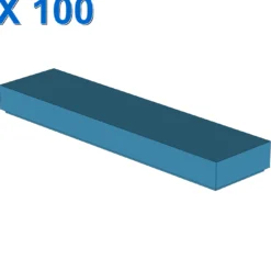FLAT TILE 1X4 X 100