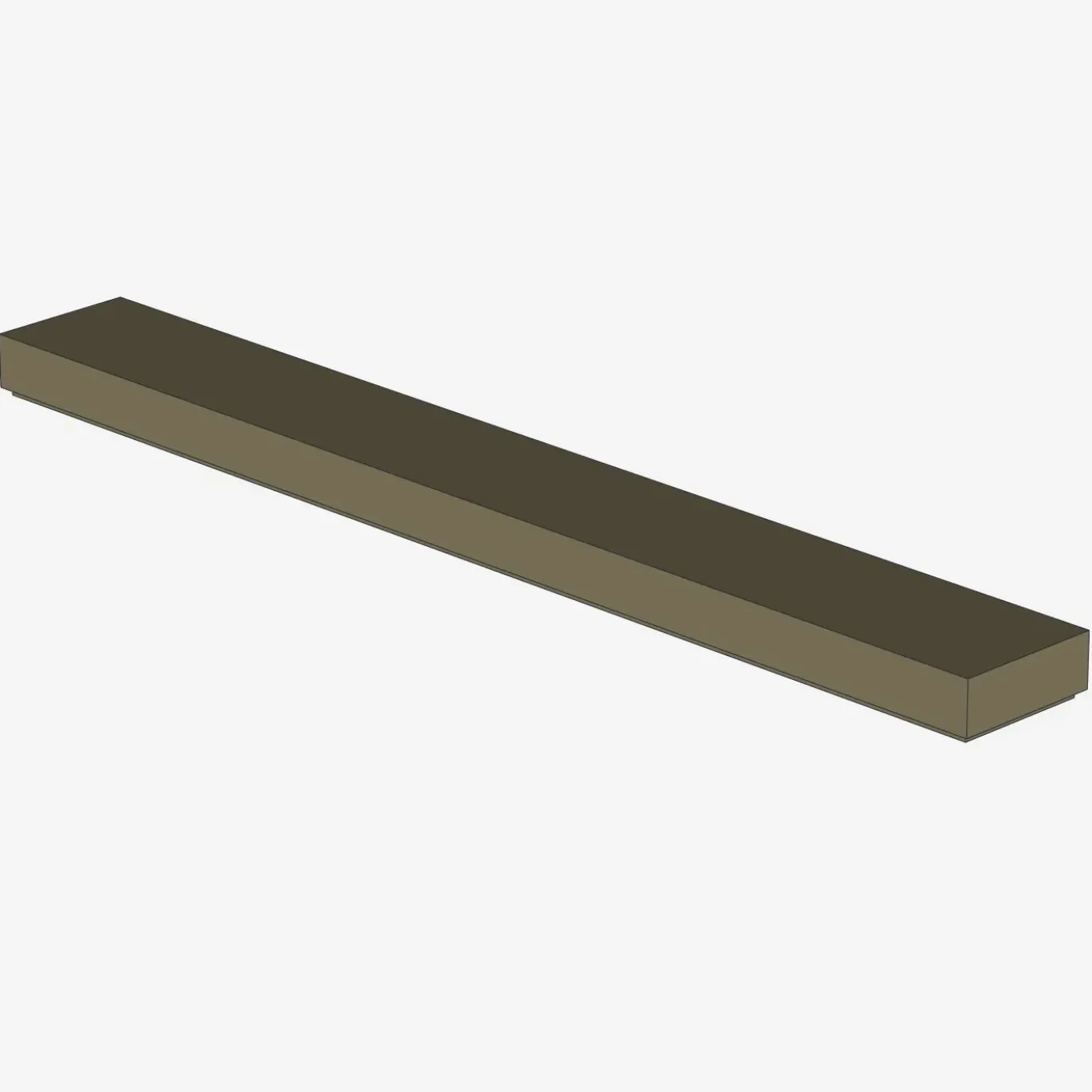 FLAT TILE 1X8 X 50