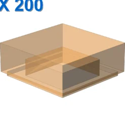 FLAT TILE 1X1 X 200