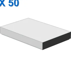 FLAT TILE 2X3 X 50