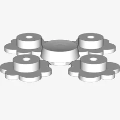 Flower small, 4 on Sprue X 100