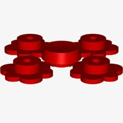 Flower small, 4 on Sprue X 100