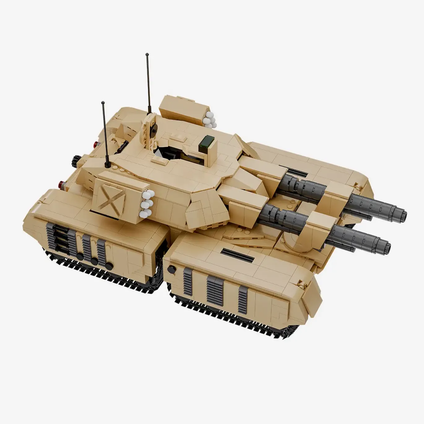 Futuristischer superschwerer Panzer