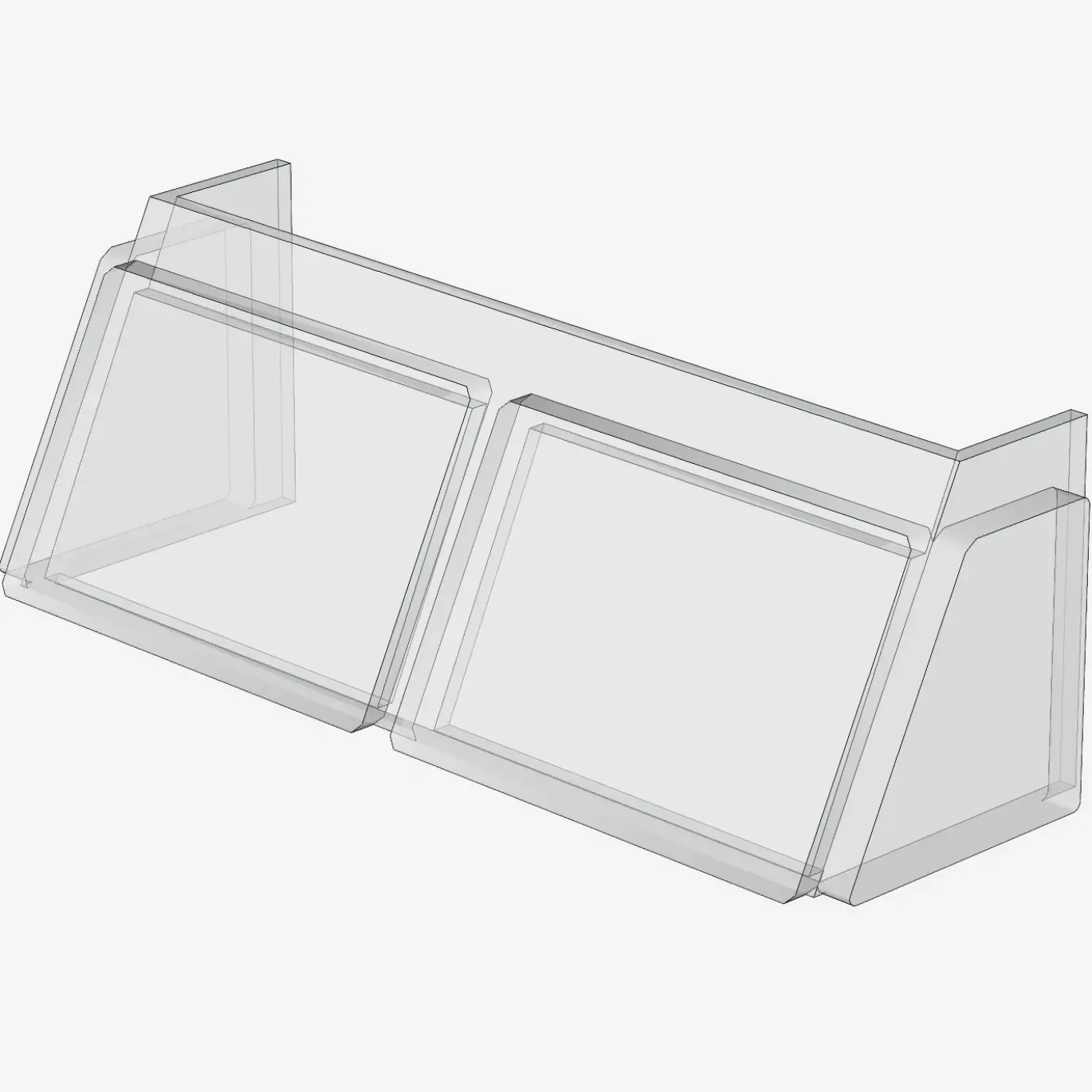 GLASS FOR WINDSCREEN 2X6X2 X 25