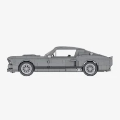 Graues US-Muscle-Car 1967