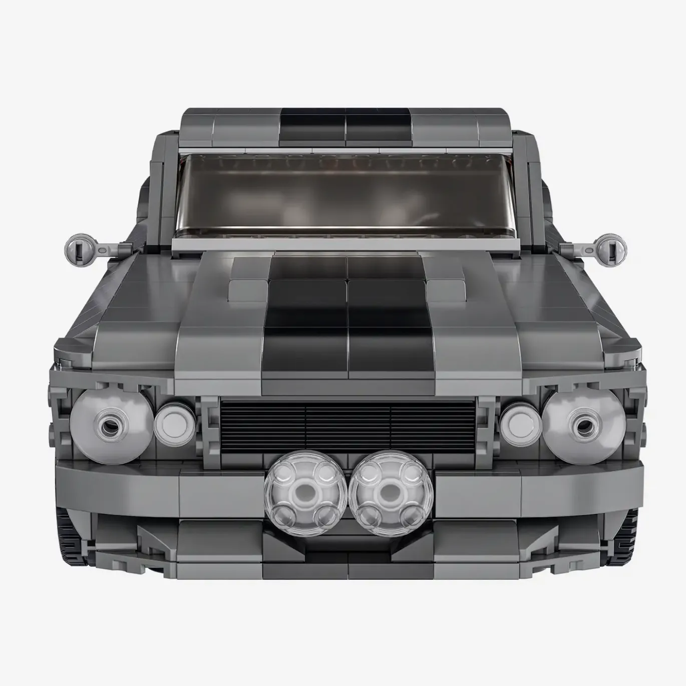 Graues US-Muscle-Car 1967
