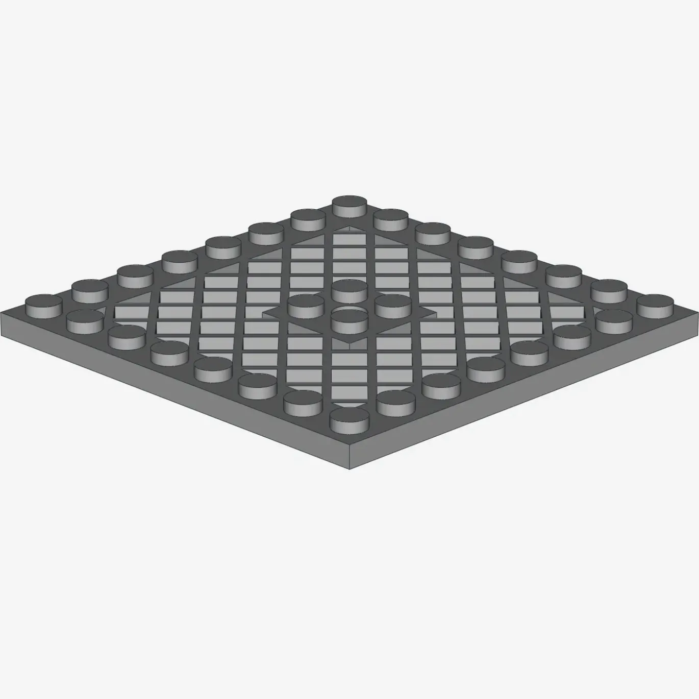 GRID PLATE 8X8 X 10