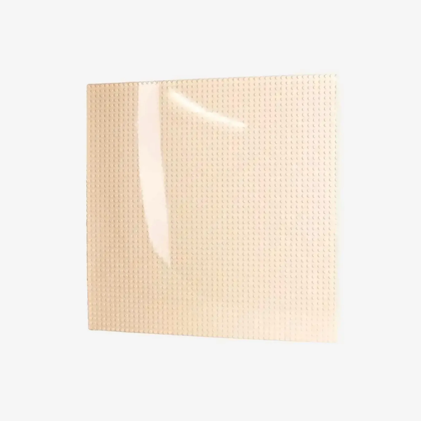 Grundplatte 50x50, cremeweiß
