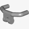 HANDLEBAR W/3.2 SHAFT/BAR ENDS X 100