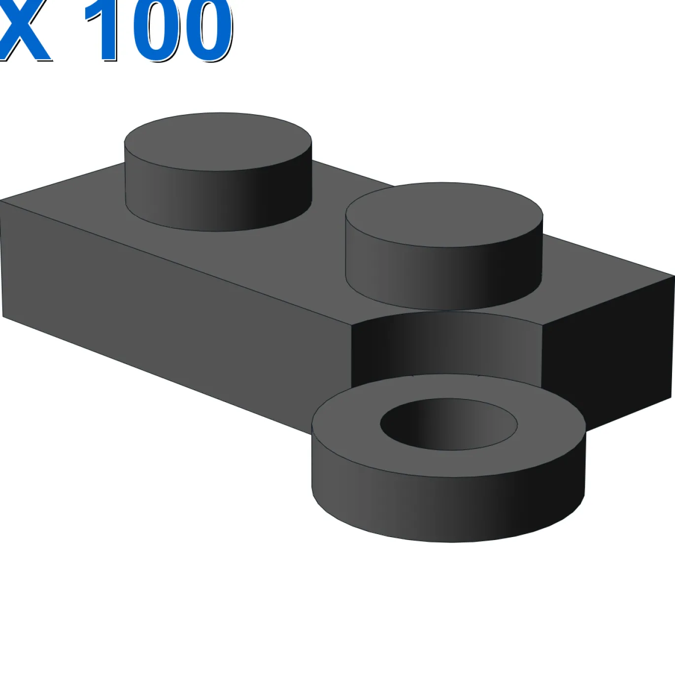 HINGE PLATE 1X2 II X 100