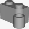 HINGE 1X2 LOWER PART X 50
