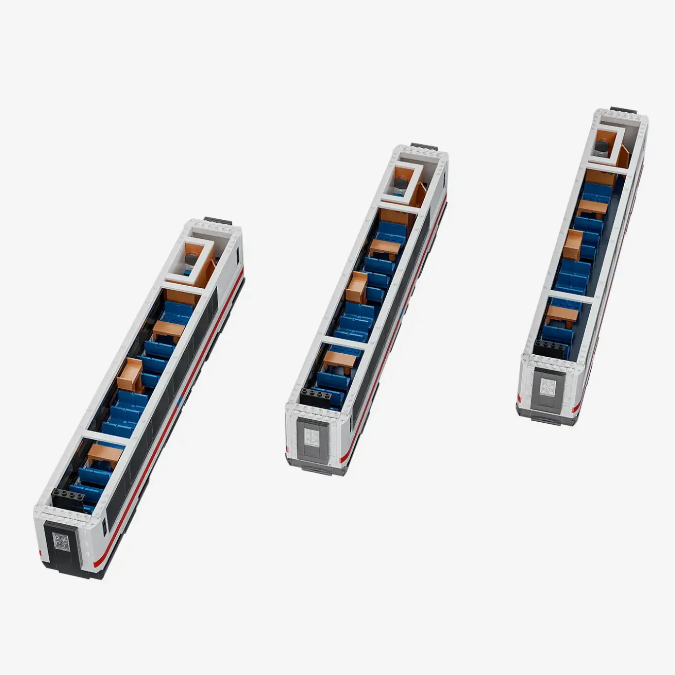 Hochgeschwindigkeits-Personenwagen 3 in 1 (8w) zweite Klasse