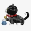 Kleine schwarze Katze