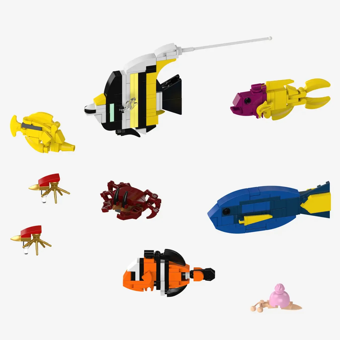 Kleines Meeresaquarium