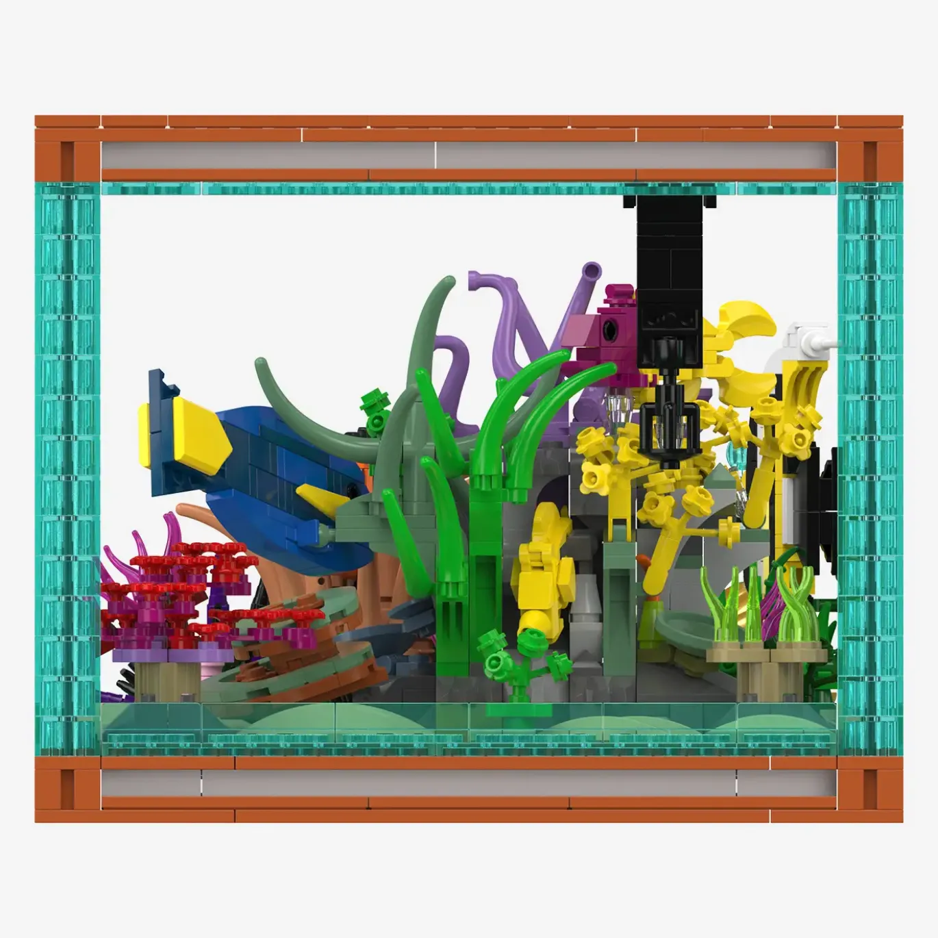 Kleines Meeresaquarium
