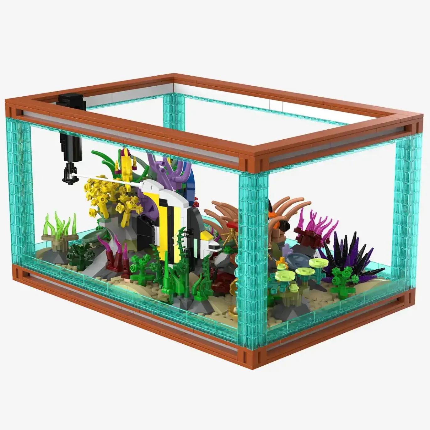 Kleines Meeresaquarium