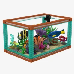 Kleines Meeresaquarium