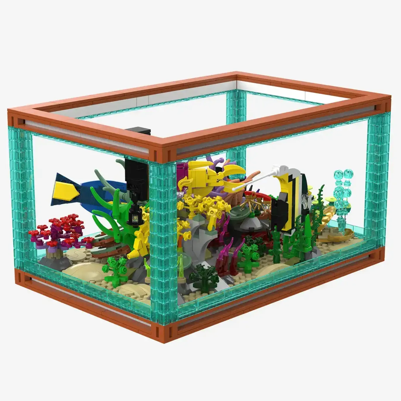 Kleines Meeresaquarium