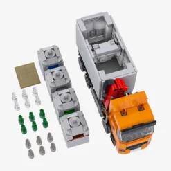 Kommunaler Altglas- oder Papier-LKW