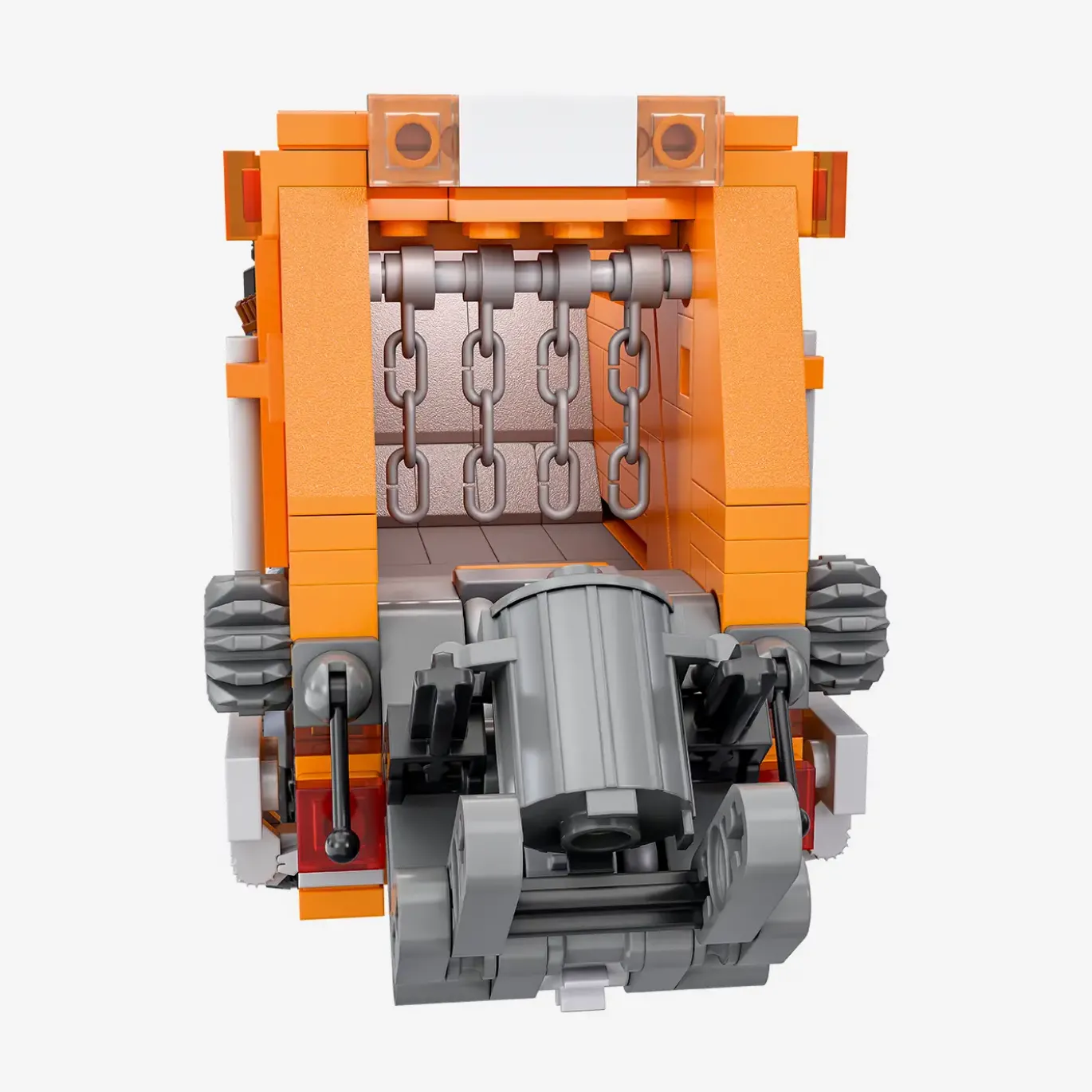 Kommunaler Müllwagen