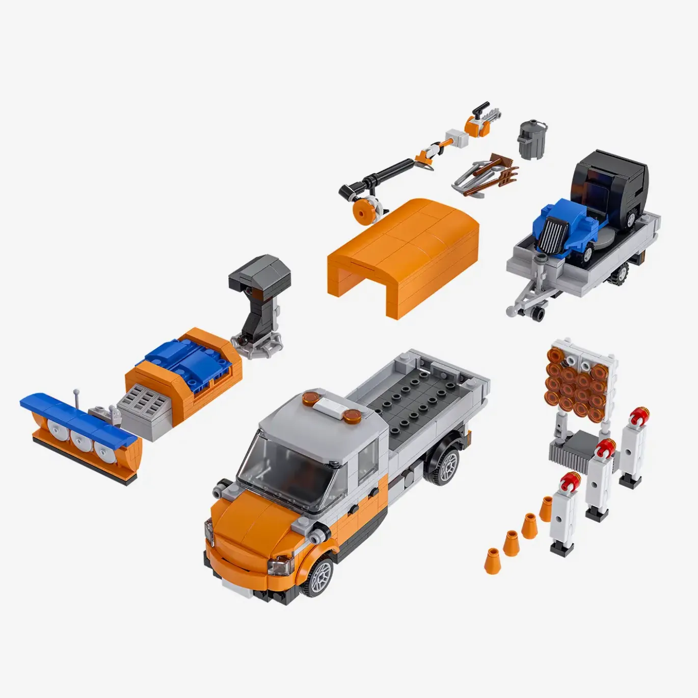 Kommunaler Pritschenwagen 3 in 1