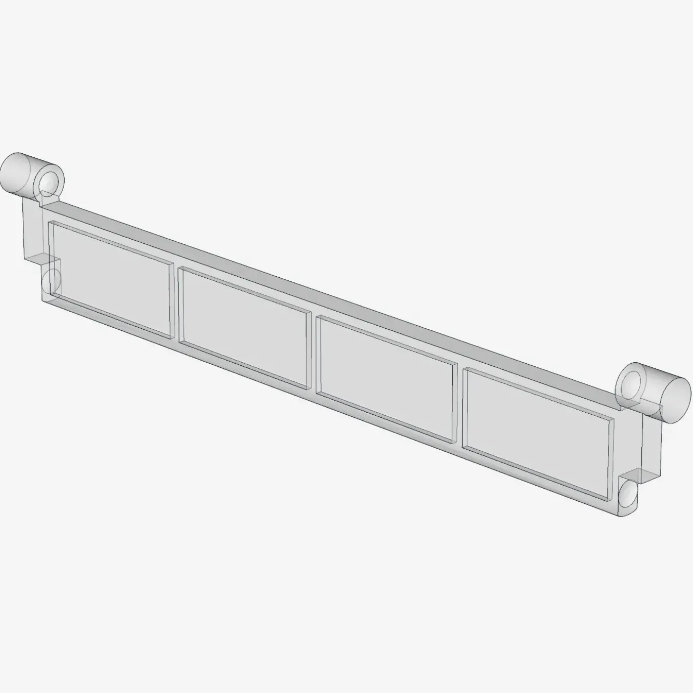 LAMELLA FOR ROLLING GATE X 50