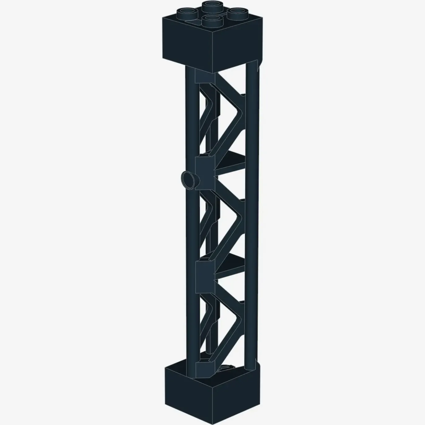 LATTICE TOWER 2X2X10 W/CROSS X 60