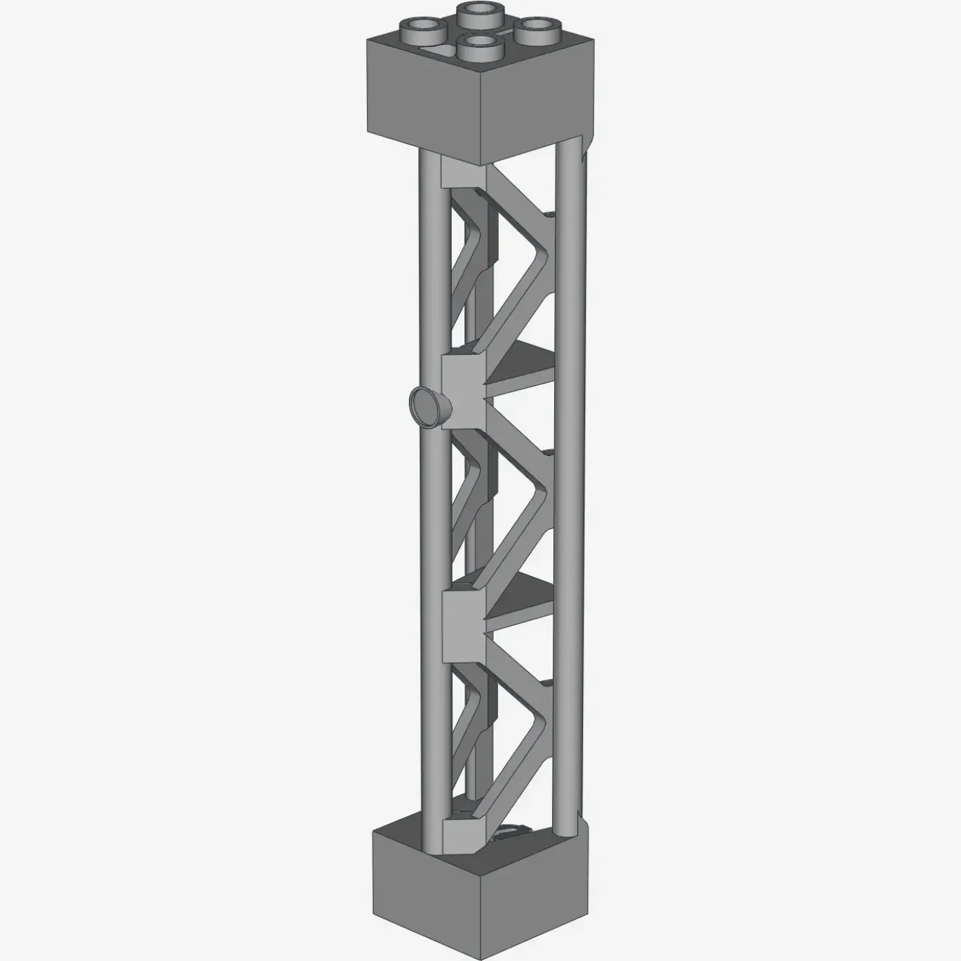 LATTICE TOWER 2X2X10 W/CROSS X 10