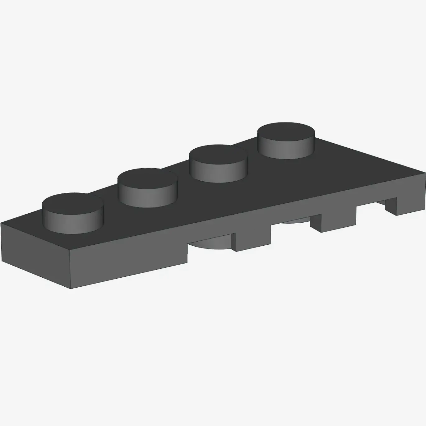 LEFT PLATE 2X4 W/ANGLE X 300