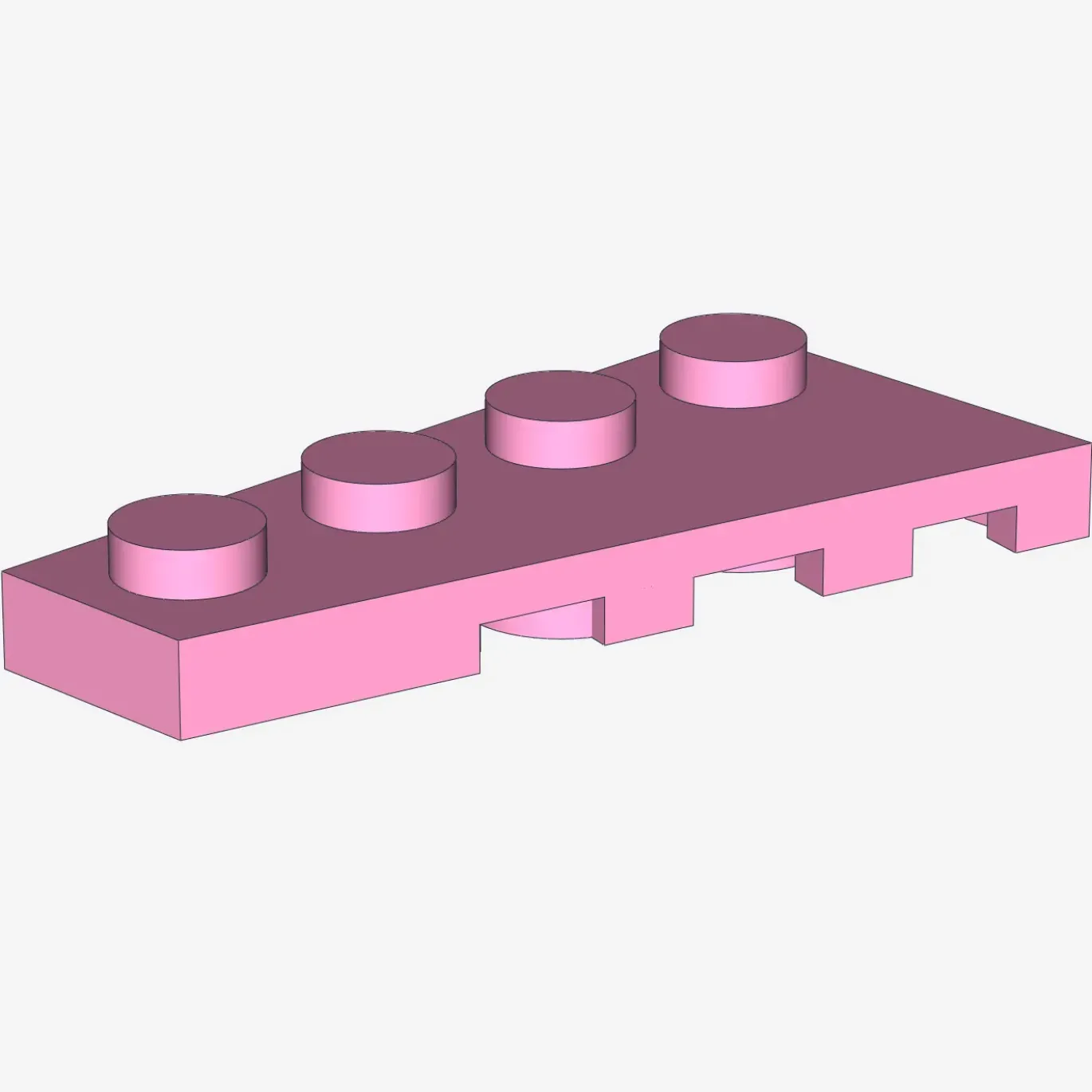 LEFT PLATE 2X4 W/ANGLE X 50