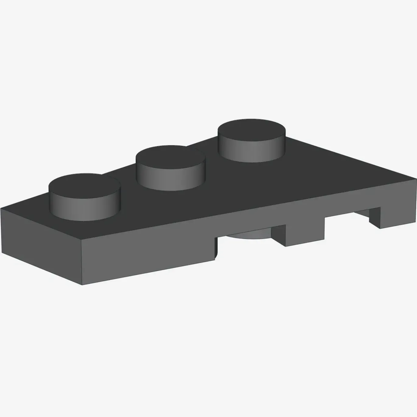 LEFT PLATE 2X3 W/ANGLE X 600