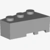 LEFT ROOF TILE 2X3 X 25