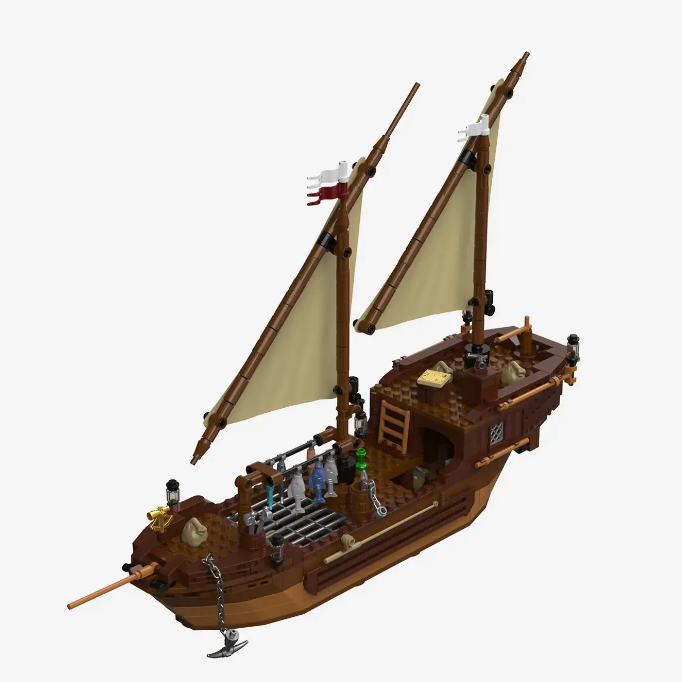 Legenden der Schatzküste: Kleines Fischerboot