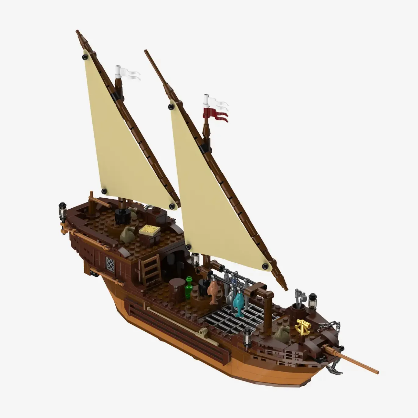 Legenden der Schatzküste: Kleines Fischerboot