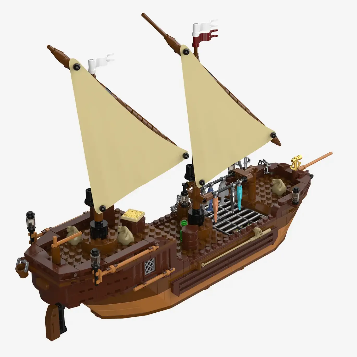 Legenden der Schatzküste: Kleines Fischerboot