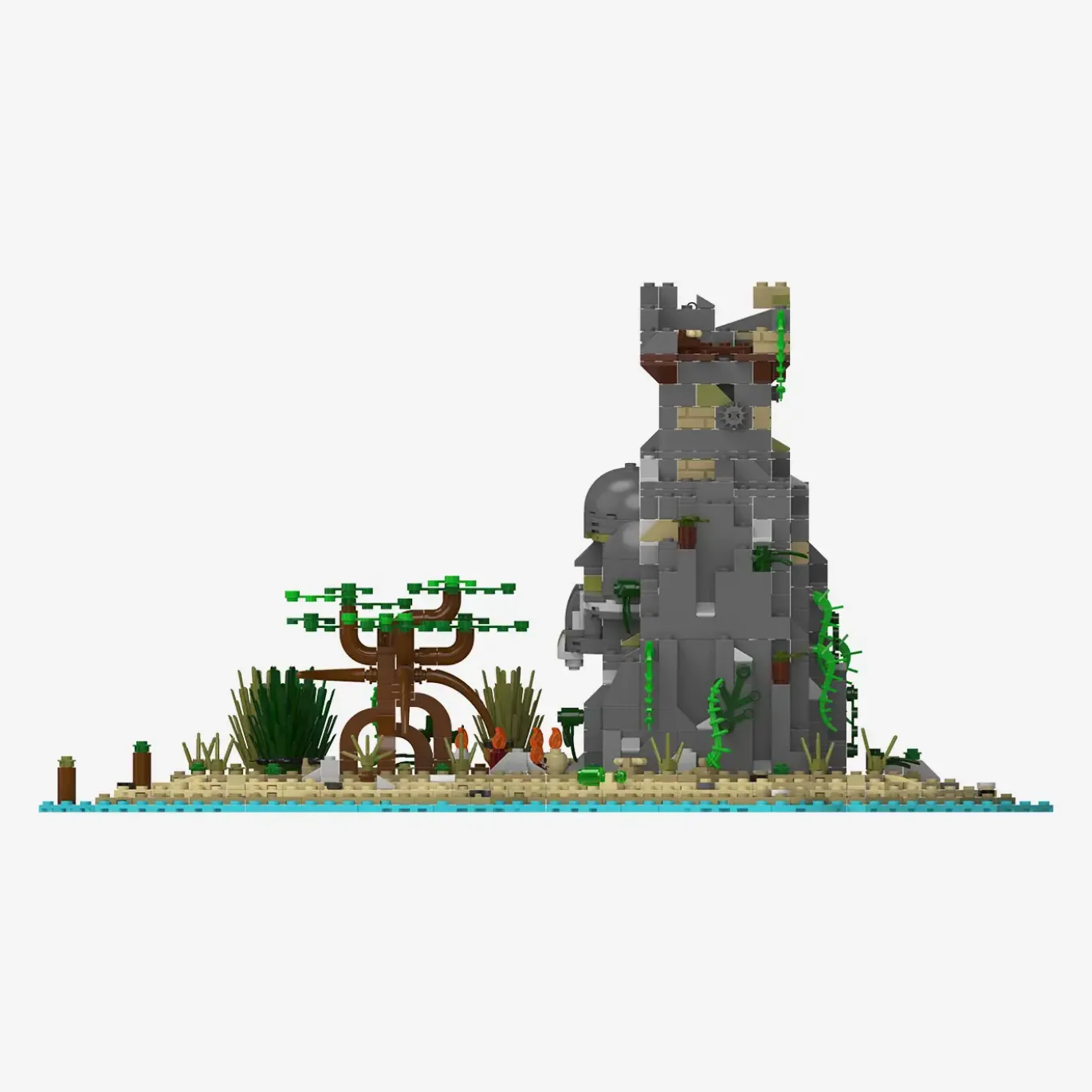 Legenden der Schatzküste: Schädelturm mit Opferkreis