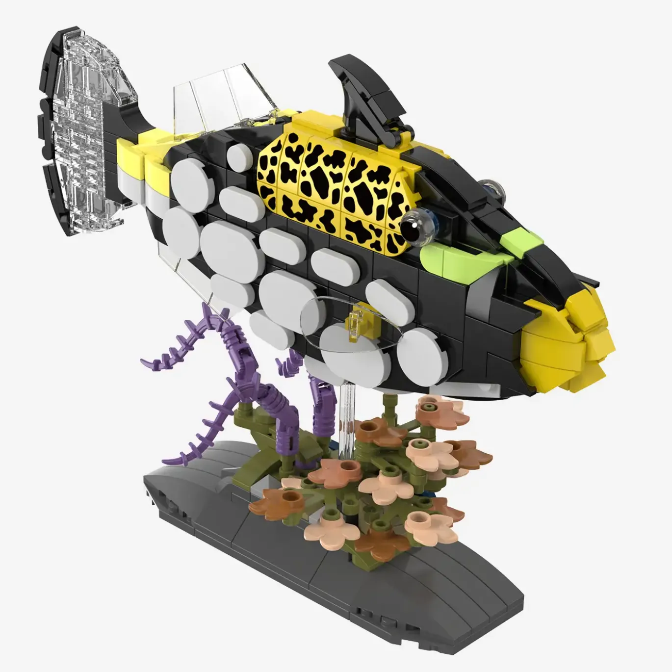 Leopard-Drückerfisch