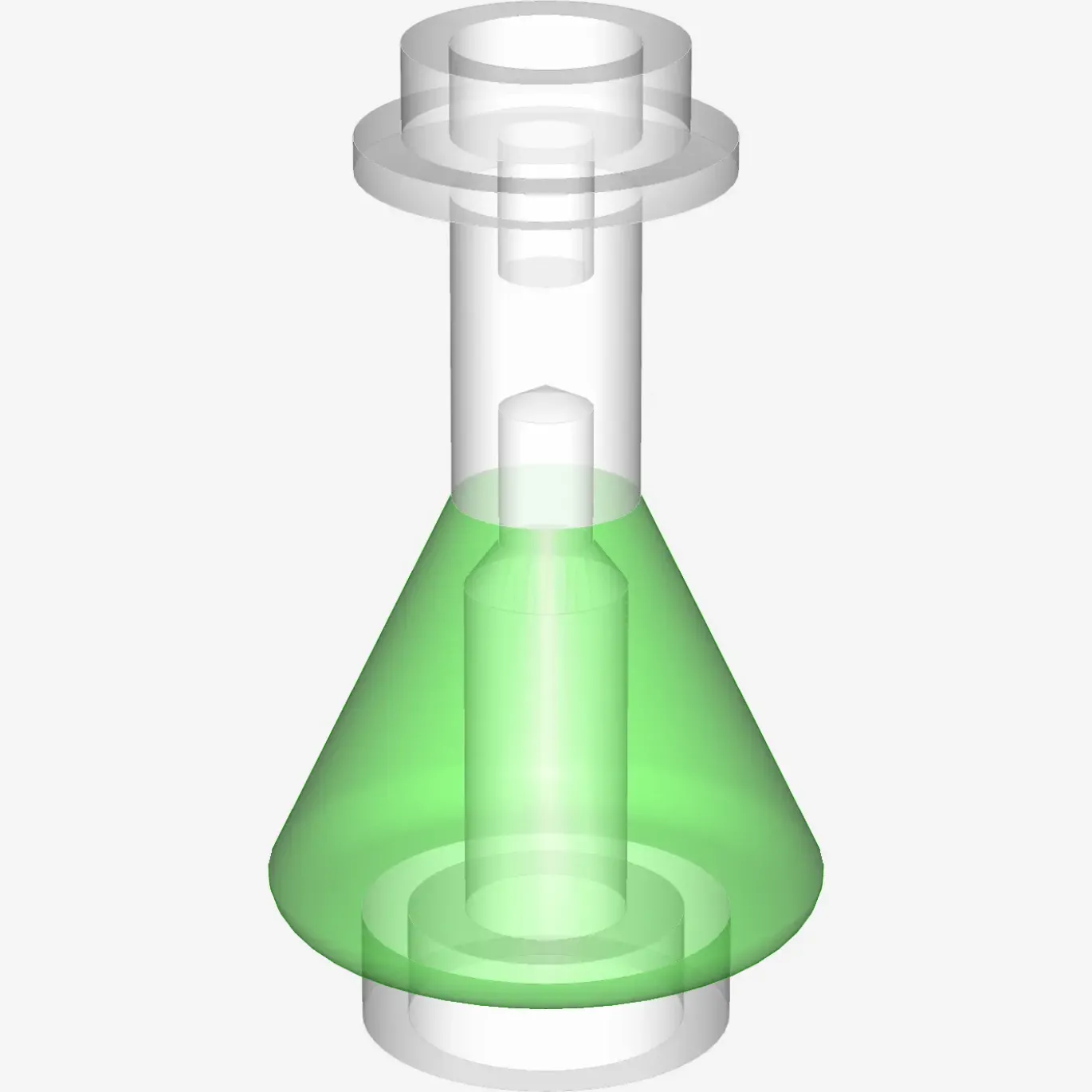 MINI BOTTLE WITH KNOB X 100