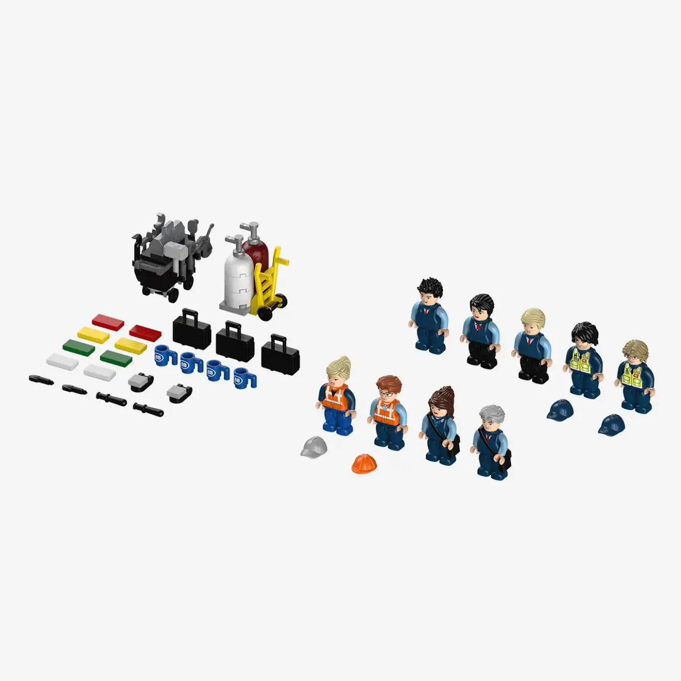 Minifigur - Bahn Personal heute