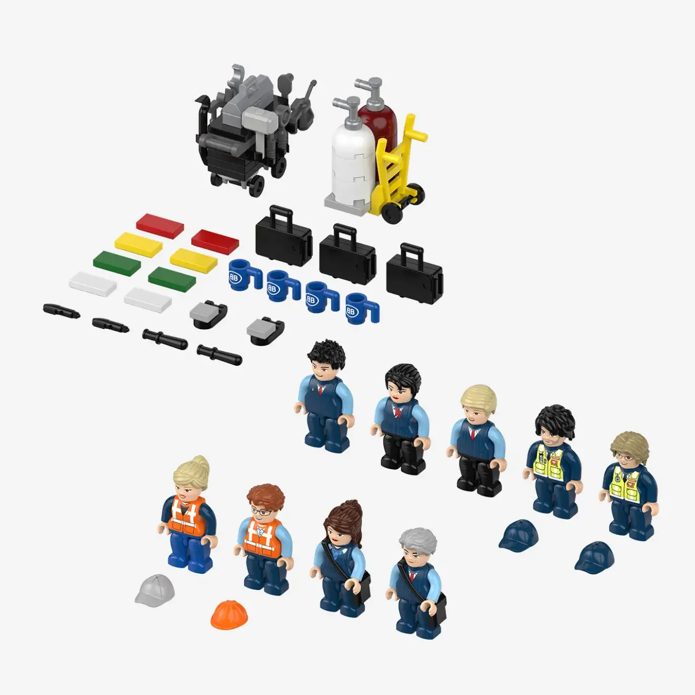 Minifigur - Bahn Personal heute