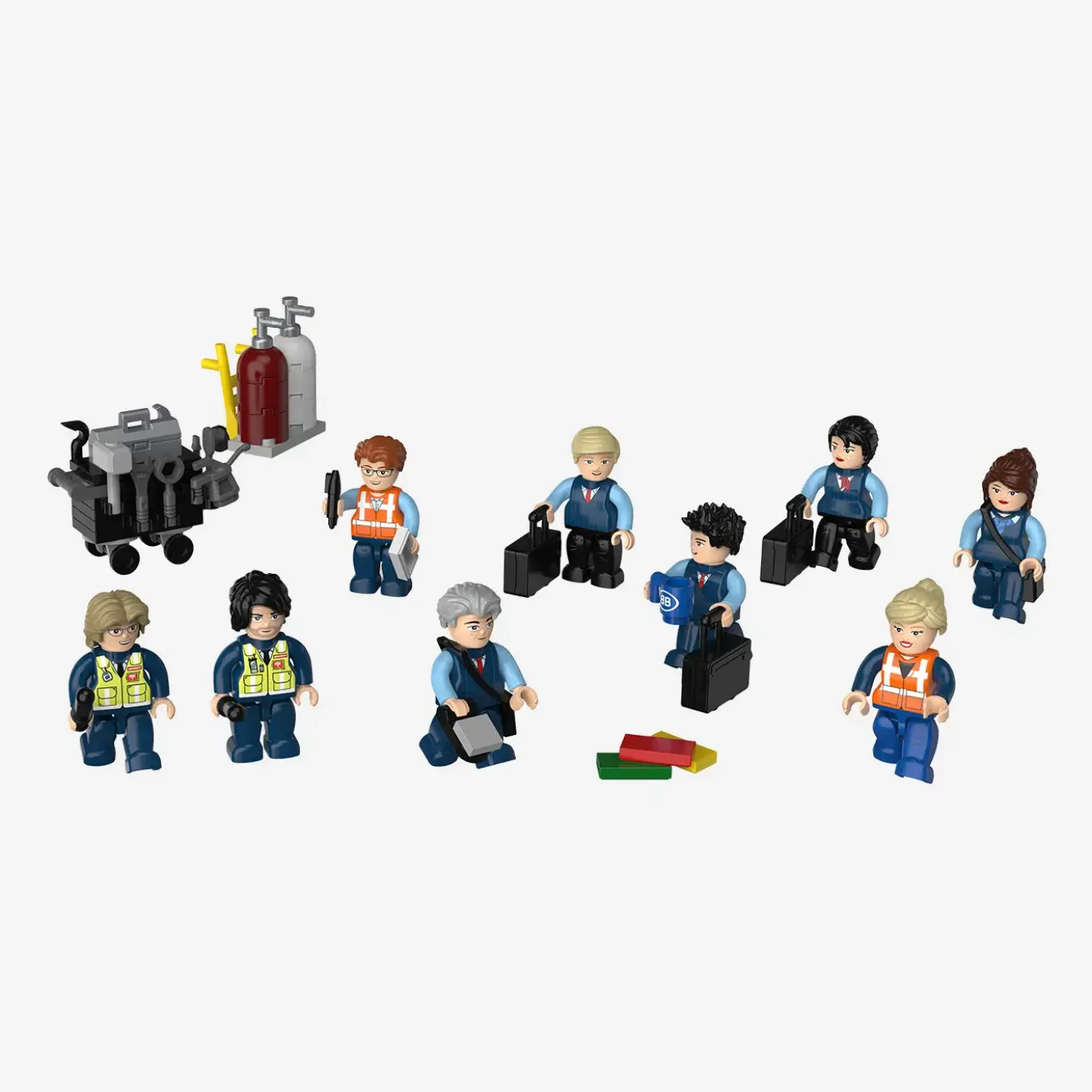 Minifigur - Bahn Personal heute