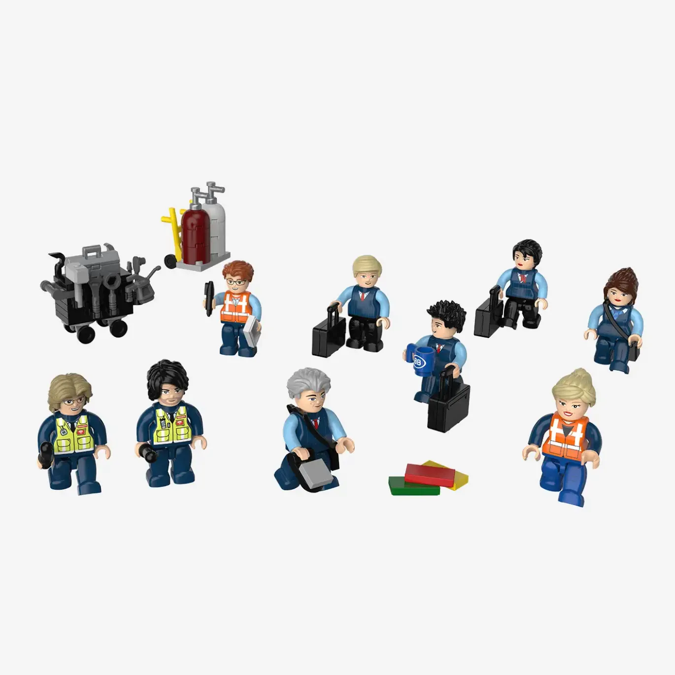 Minifigur - Bahn Personal heute
