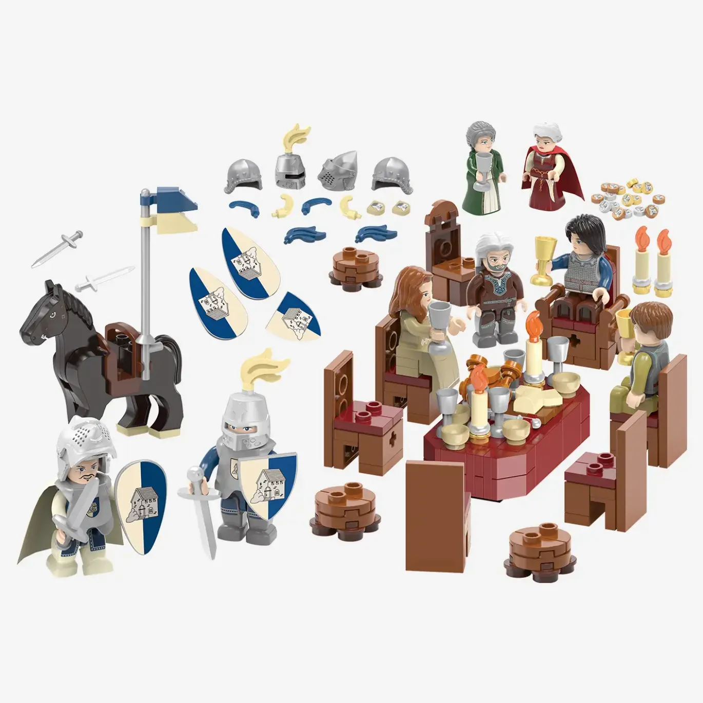 Minifigurenpaket Blaustein: Die Herrschaften