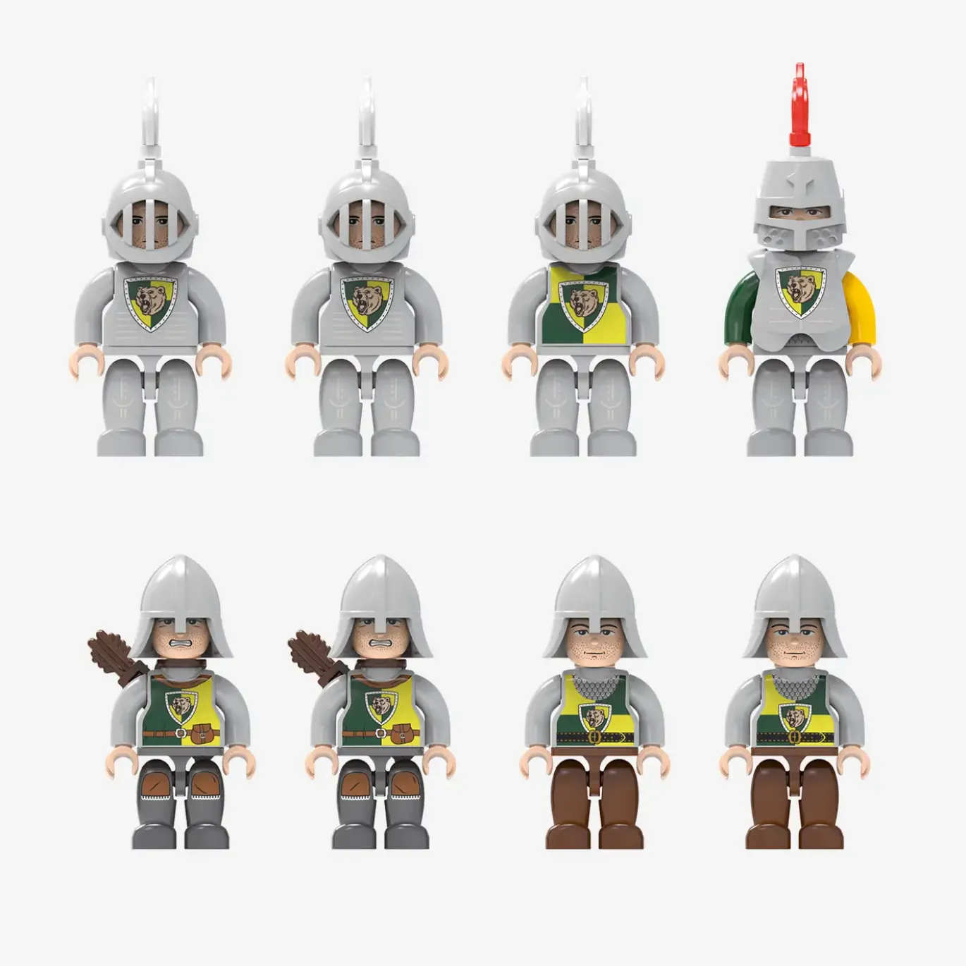 Minifigurenpaket Bärenfels – Ritter