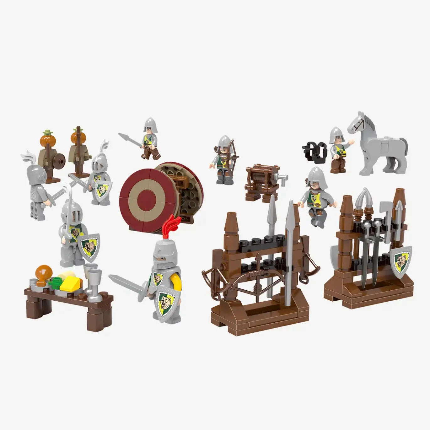 Minifigurenpaket Bärenfels – Ritter
