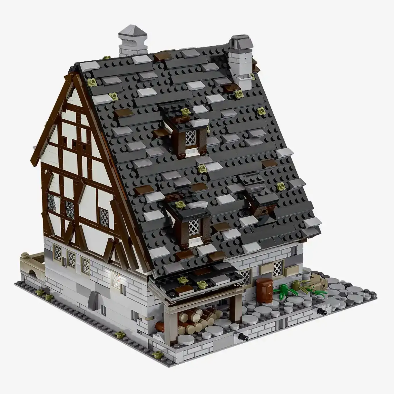Mittelalterlicher Straßenzug - Badehaus