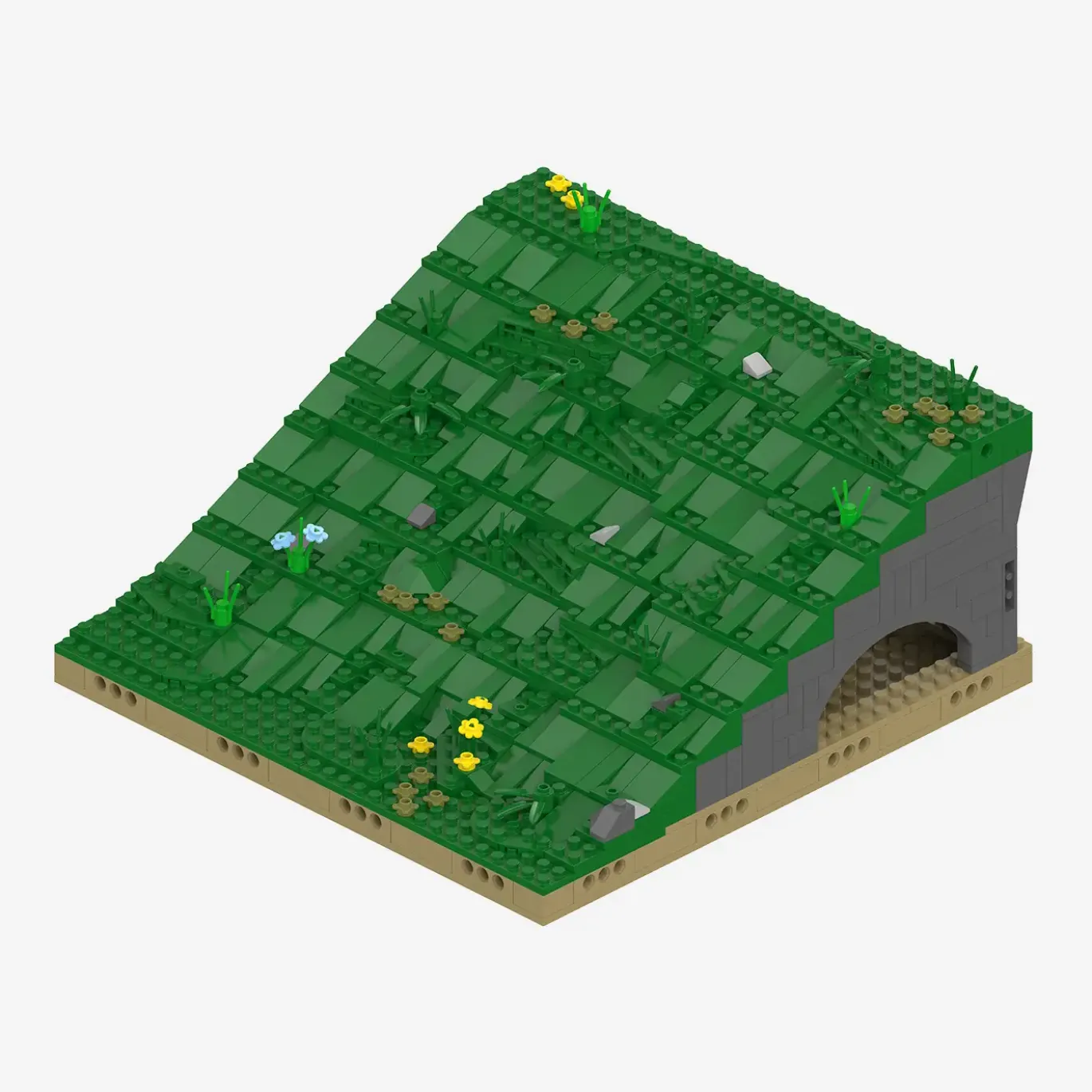 Modulares Landschaftssystem: Wiesenhang