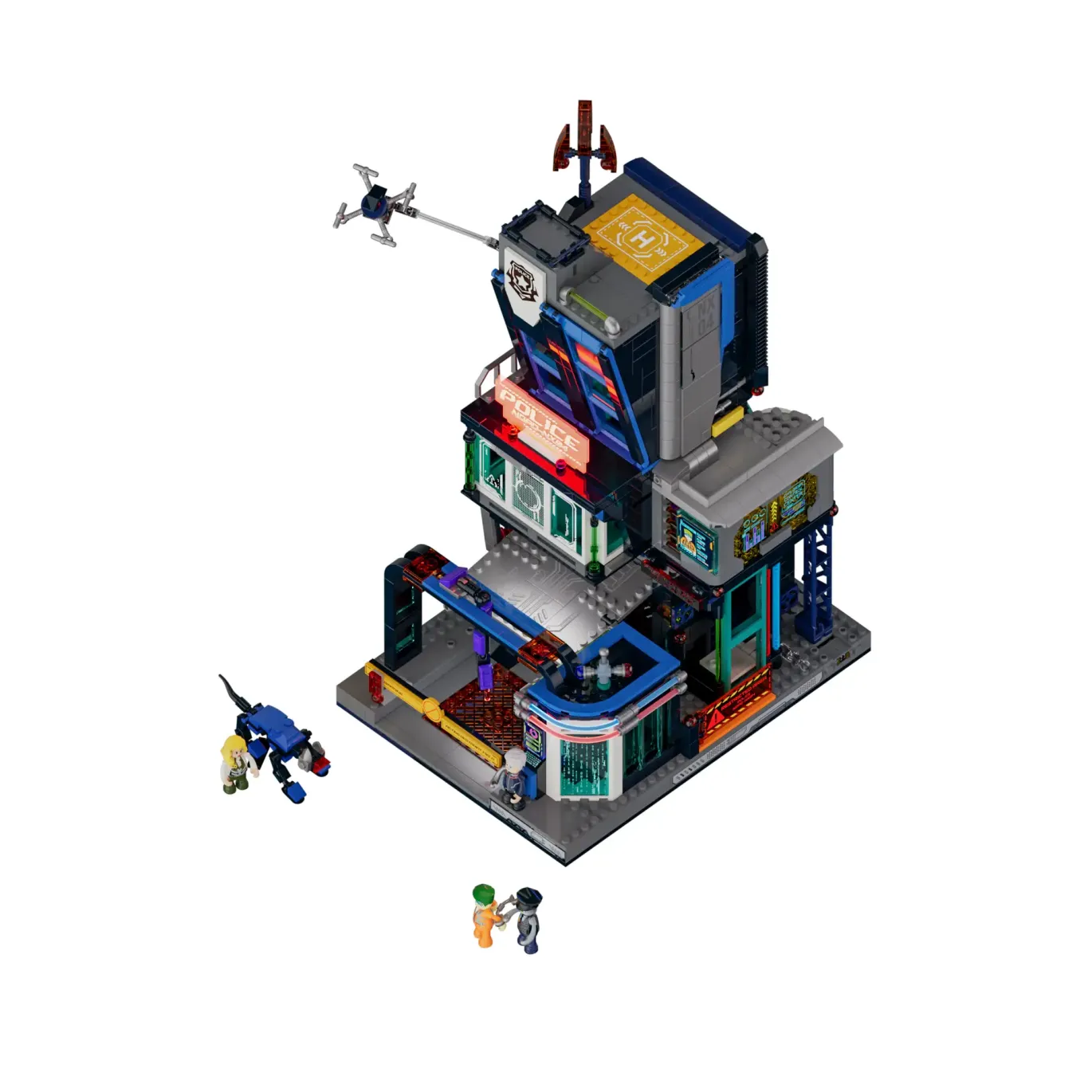 Neoncity: Polizeistation