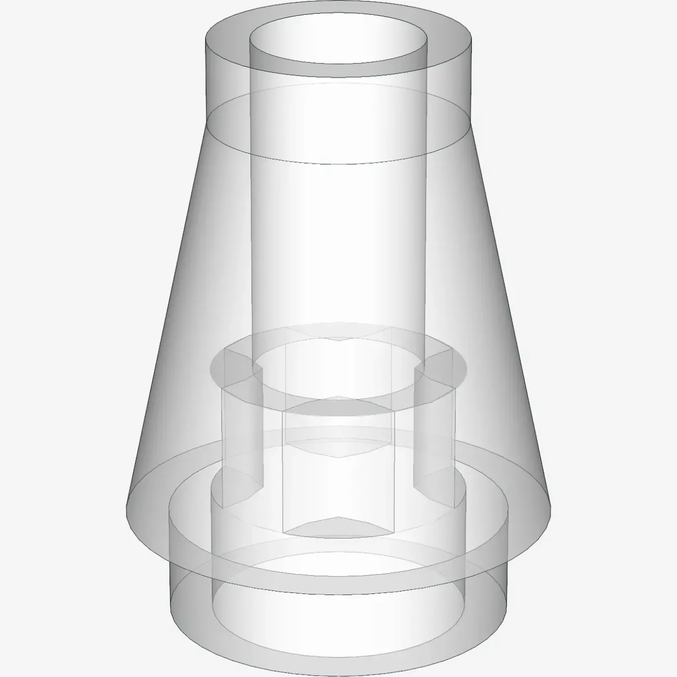 NOSE CONE SMALL 1X1 X 200