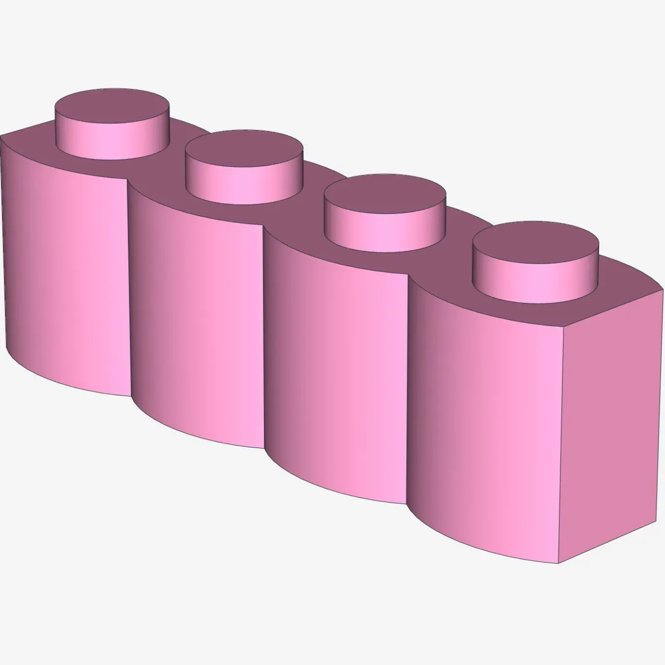 PALISADE BRICK 1X4 X 50